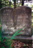 Graves of  Johann Geo. & Eliz. Q Grosch