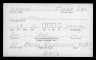 Ship Passenger Card J.Geo. Gresch